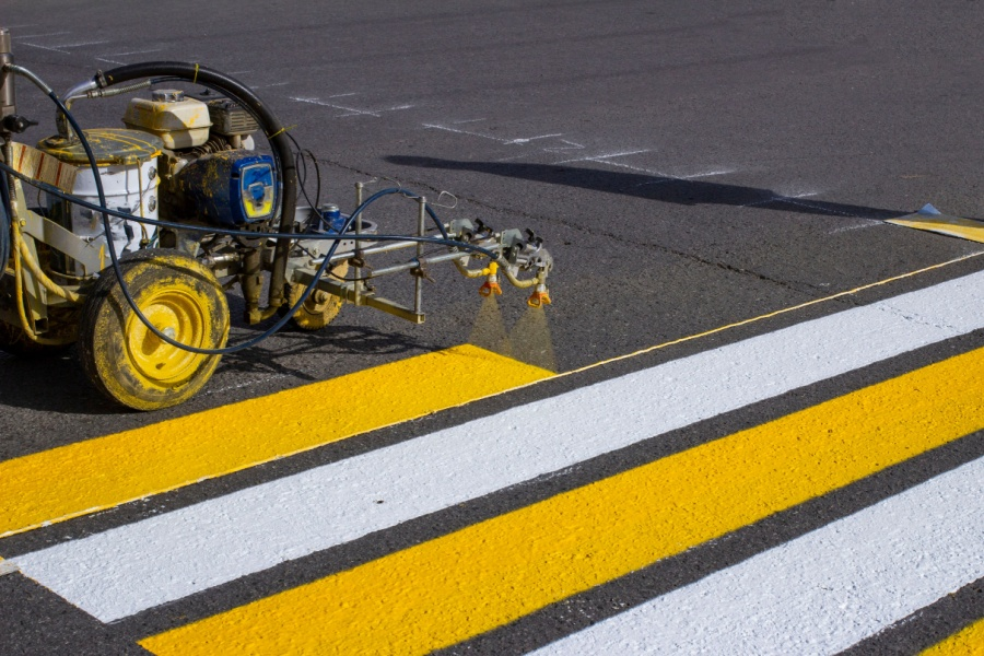 How Road Marking Thermoplastic Can Transform Your Parking Lot Layout